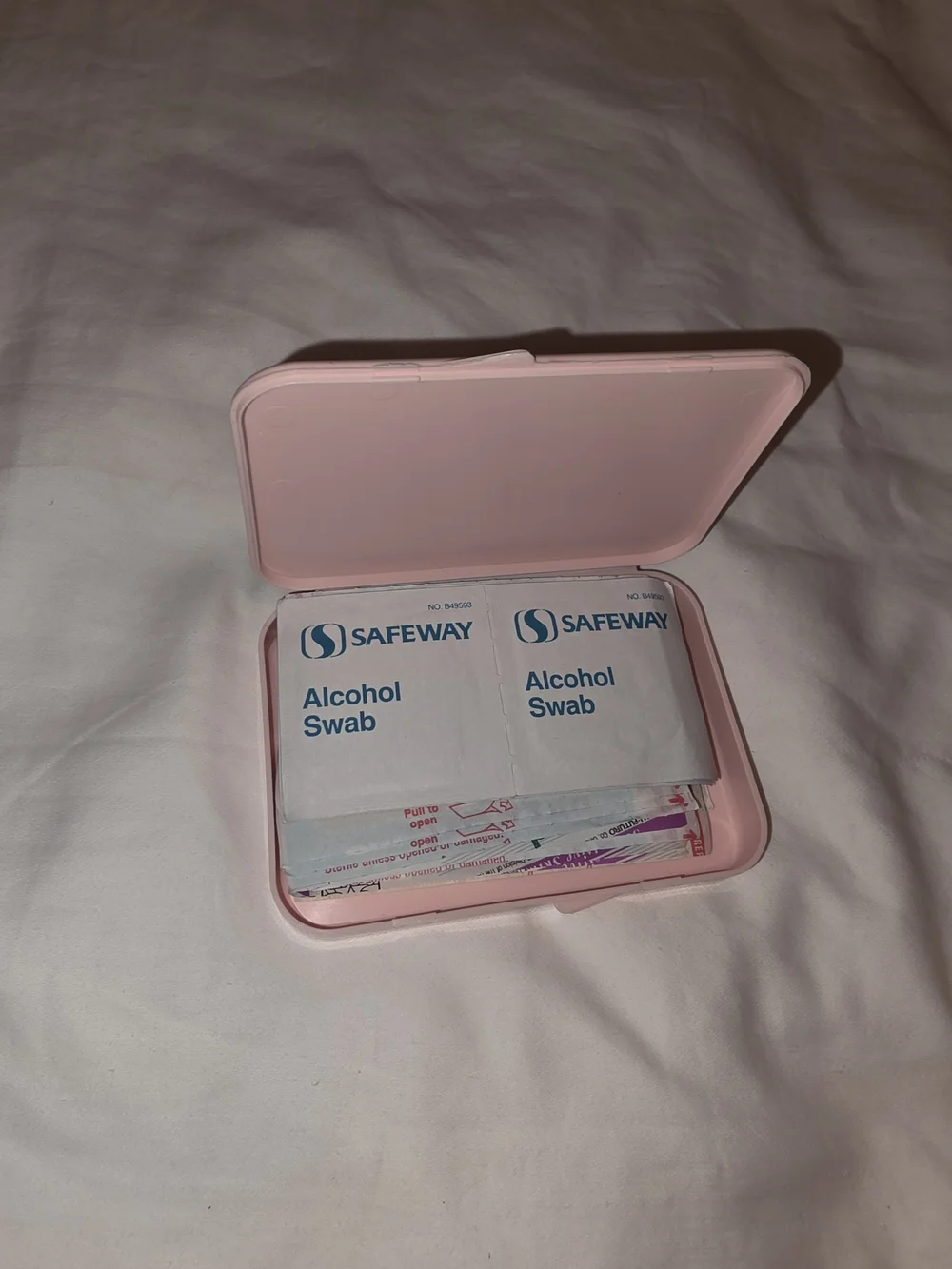 *Vintage* Pink Precious Moments 'Ouch Kit' First Aid Case